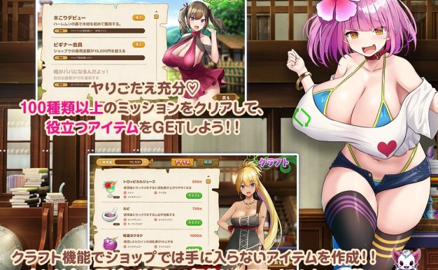 [SLG/官中/步兵]欢迎来到后宫岛ハーレム島へようこそ![1.86g/PC+安卓]